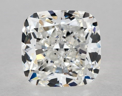 GIA 4.04 Carat H-VS1 Ideal Cut Cushion Modified Diamond